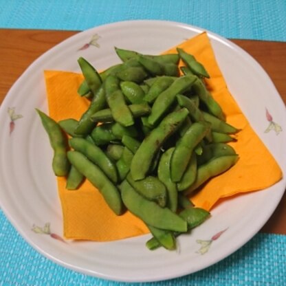 こんにちは！初めまして。夏のビールにはこれでしょう～と最高に美味しく茹でて食べれました。ごちそうさま